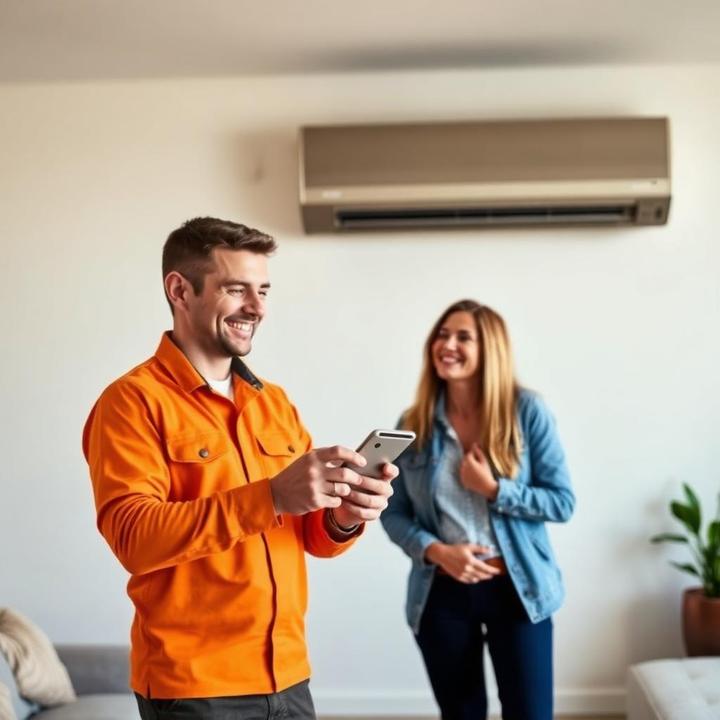 Happy Melbourne customer after job completion