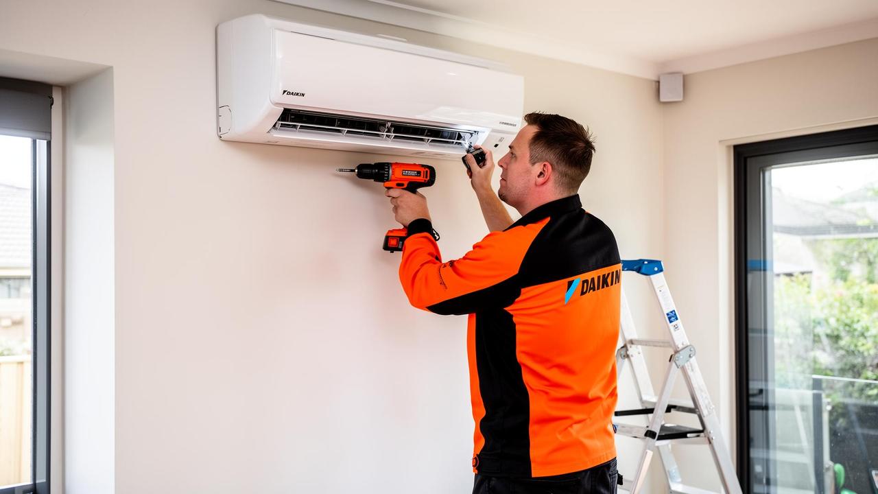 Refrigerated Heating and Cooling Installation by Ready Set Trades in Melbourne